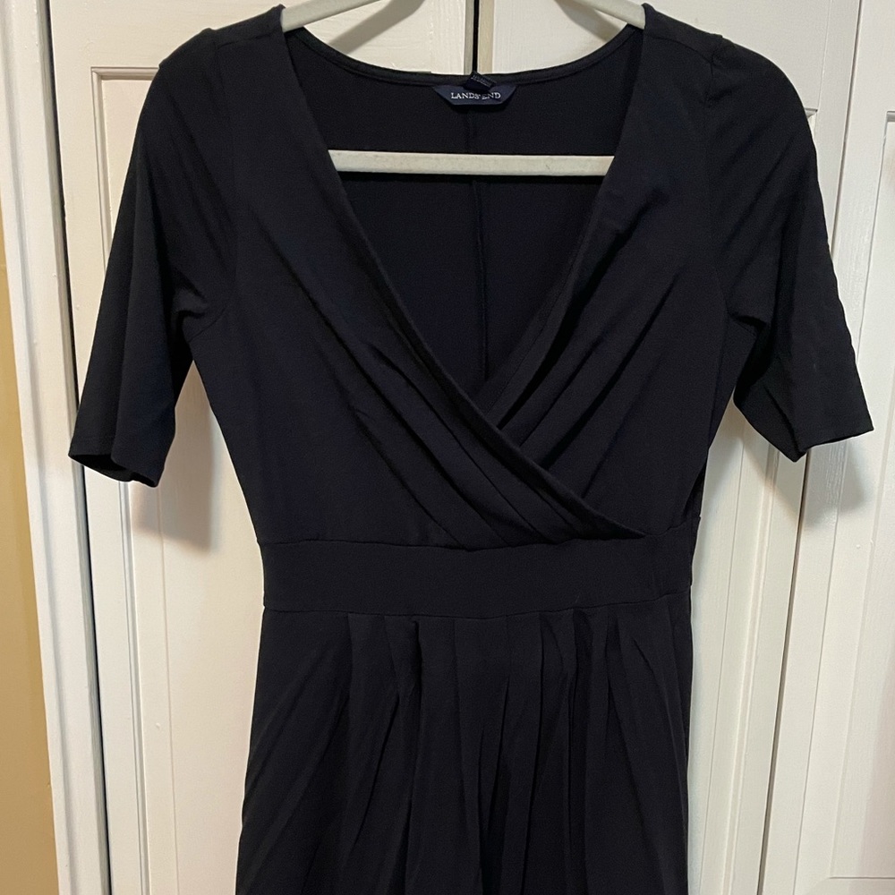 Lands End. - black dress - EUC XS - worn once